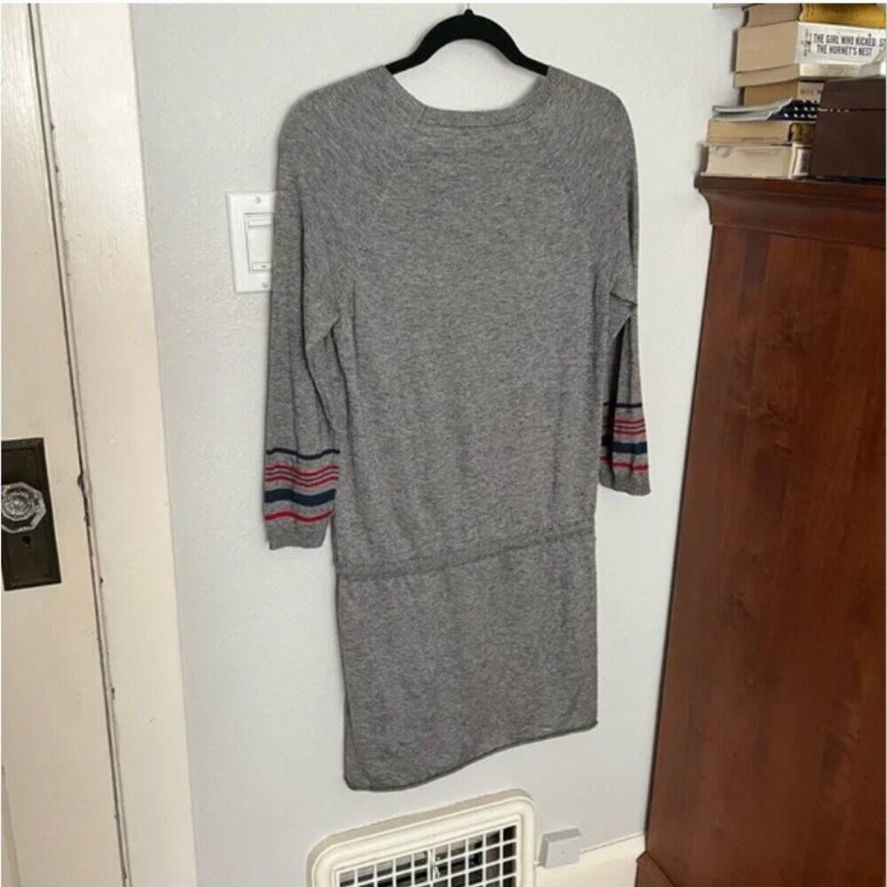 Soft Joie Grey Knit Sweater Dress - Picture 6 of 7